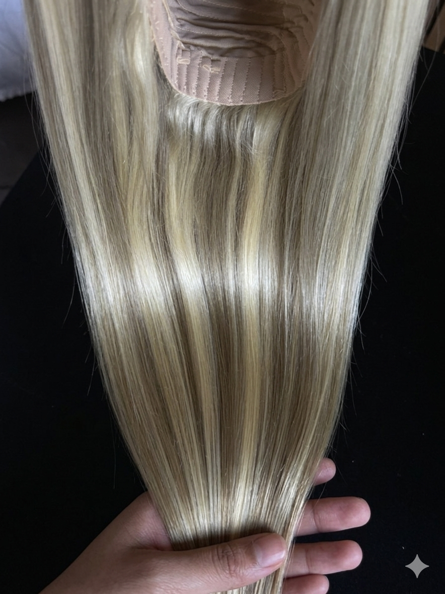 MALIBU BARBIE - 100% EUROPEAN HUMAN HAIR WIG